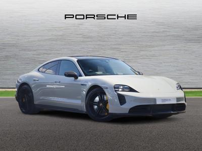 2021 PORSCHE Taycan Performance Plus 93.4kWh Turbo S Saloon 4dr Electric Auto 4WD (761 ps) at JCT600