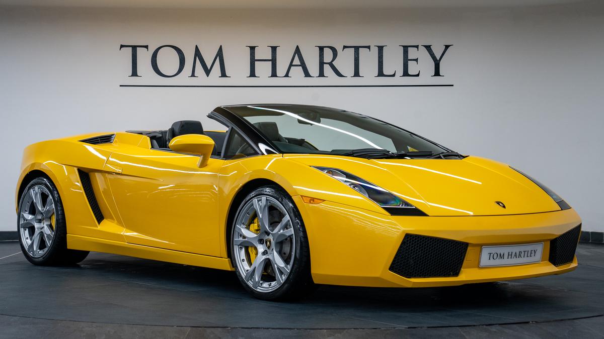 Used 2008 LAMBORGHINI Gallardo Spyder Giallo Midas at Tom Hartley