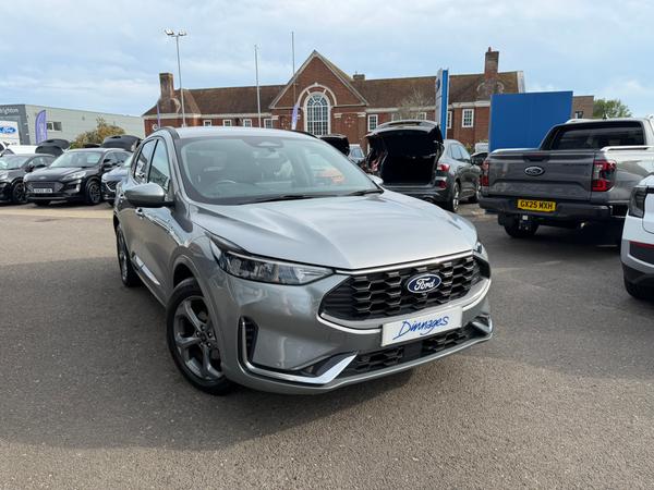 Used 2024 Ford Kuga 2.5h Duratec ST-Line SUV 5dr Petrol Hybrid CVT Euro 6 (s/s) (180 ps) Solar Silver at Dinnages