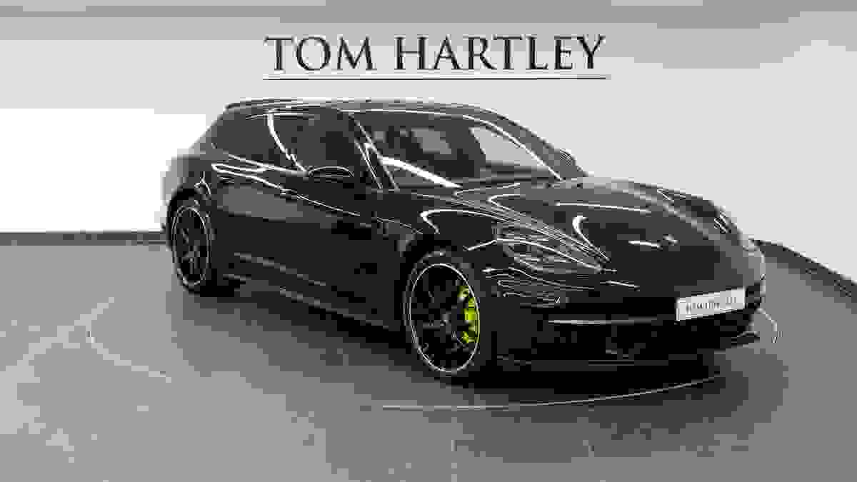 Used 2019 Porsche Panamera 4 E-Hybrid Sport Turismo Jet Black Metallic at Tom Hartley