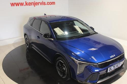 Used 2026 Kia K4 1.0 T-GDi MHEV GT-Line Hatchback 5dr Petrol Hybrid DCT Euro 6 (s/s) (113 bhp) Blue at Ken Jervis
