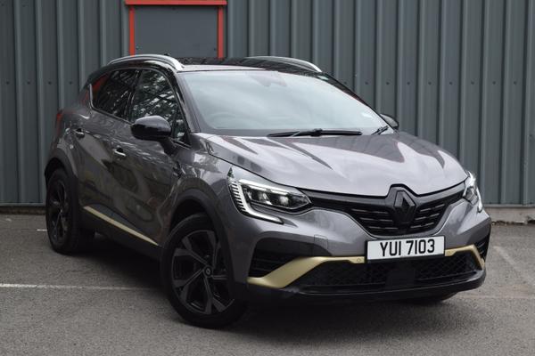 Used 2023 Renault CAPTUR 1.6 E-Tech full hybrid 145 Engineered 5dr Auto Grey/Black at SERE Motors