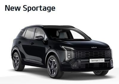Used 2025 Kia Sportage 1.6 T-GDi DCT GT-LINE Phantom Black at Kia Motors UK