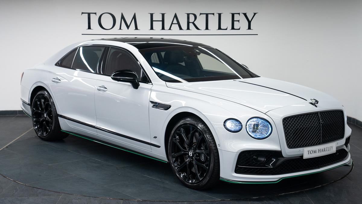 Used 2024 Bentley Flying Spur V8 S Extended Range Ice Metallic at Tom Hartley