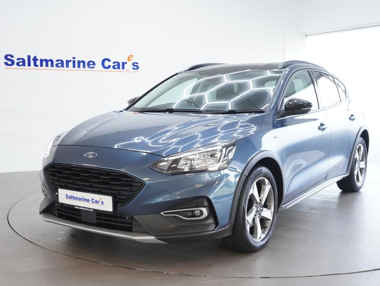Used 2021 Ford Focus 1.0T EcoBoost Active Hatchback 5dr Petrol Auto Euro 6 (s/s) (125 ps) Blue at #sitename#