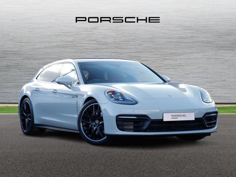 Used 2023 PORSCHE Panamera 2.9 V6 E-Hybrid 17.9kWh 4 Platinum Edition Sport Turismo 5dr Petrol Plug-in Hybrid PDK 4WD Euro 6 (s/s) (462 ps) Grey at JCT600