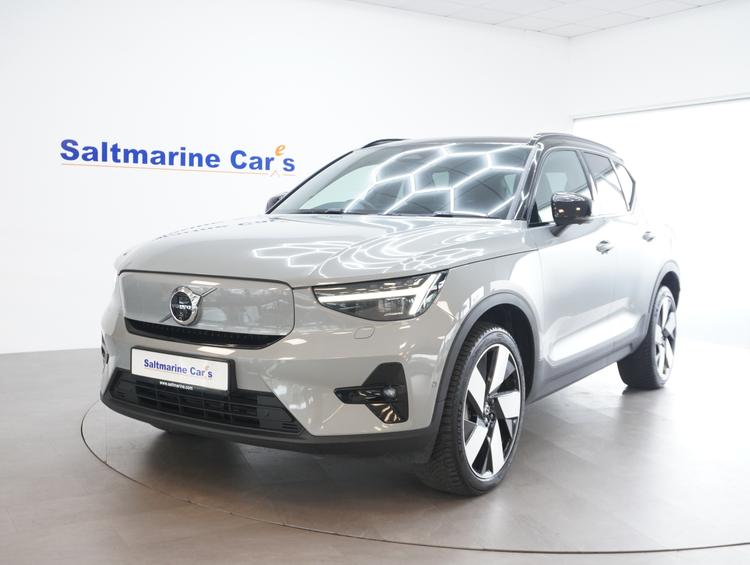 Used 2024 Volvo XC40 Recharge Twin 82kWh Ultimate SUV 5dr Electric Auto AWD (408 ps) Grey at #sitename#