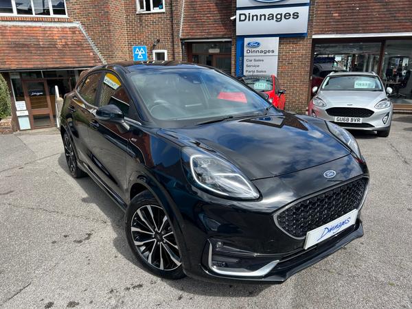 Used 2022 Ford Puma 1.0T EcoBoost MHEV ST-Line Vignale SUV 5dr Petrol Hybrid Manual Euro 6 (s/s) (125 ps) at Dinnages