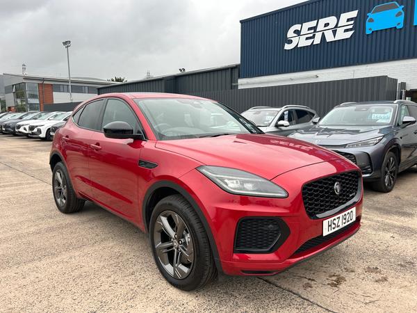 Used 2023 Jaguar E-PACE 1.5 P300e R-Dynamic SE Black 5dr Auto Red at SERE Motors