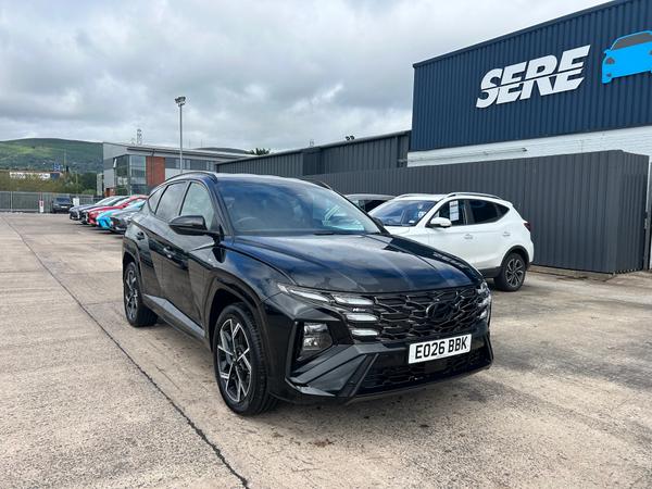 Used 2026 Hyundai TUCSON 1.6T 239 Hybrid N Line 5dr Auto Black at SERE Motors