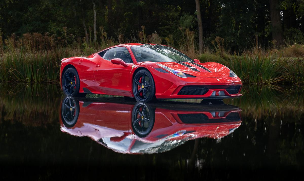 Used 2014 Ferrari 458 Speciale Rosso Corsa at Tom Hartley