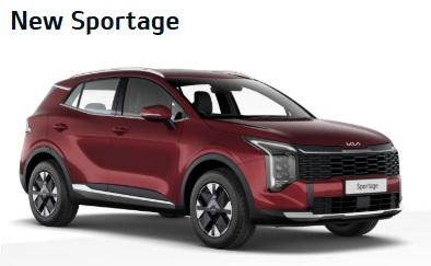Used 2026 Kia Sportage 1.6 T-GDi HEV PURE Magma Red at Kia Motors UK