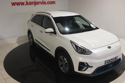 Used 2021 Kia Niro 64kWh 3 SUV 5dr Electric Auto (201 bhp) White at Ken Jervis