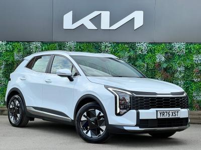 Used 2025 Kia Sportage 1.6 T-GDi HEV PURE Fusion White at Kia Motors UK