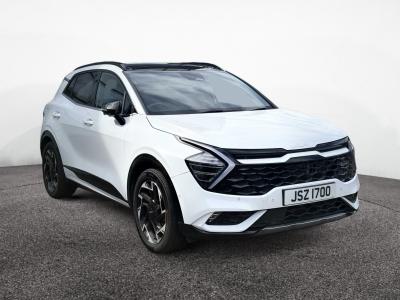 Used 2025 Kia Sportage 1.6 T-GDi PHEV GT-LINE S Fusion White at Kia Motors UK