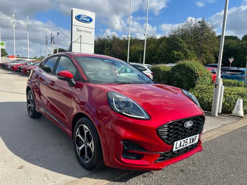 Used 2025 Ford Puma 1.0 MHEV ST-LINE MILD HYBRID WINTER PACK Fantastic Red at Lawtons of Tadcaster