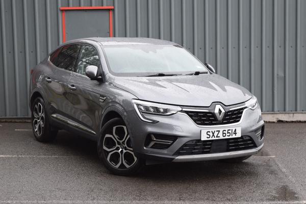 Used 2023 RENAULT ARKANA 1.6 E-Tech full hybrid 145 Techno 5dr Auto Grey at SERE Motors