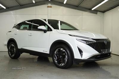 Used 2025 Nissan Qashqai 1.5 h e-POWER Acenta Premium SUV 5dr Petrol Hybrid White at Kia Motors UK