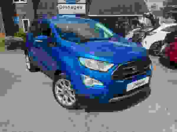 Used 2022 Ford ECOSPORT TITANIUM 1.0T ECOBOOST 125PS DESERT ISLAND BLUE at Dinnages