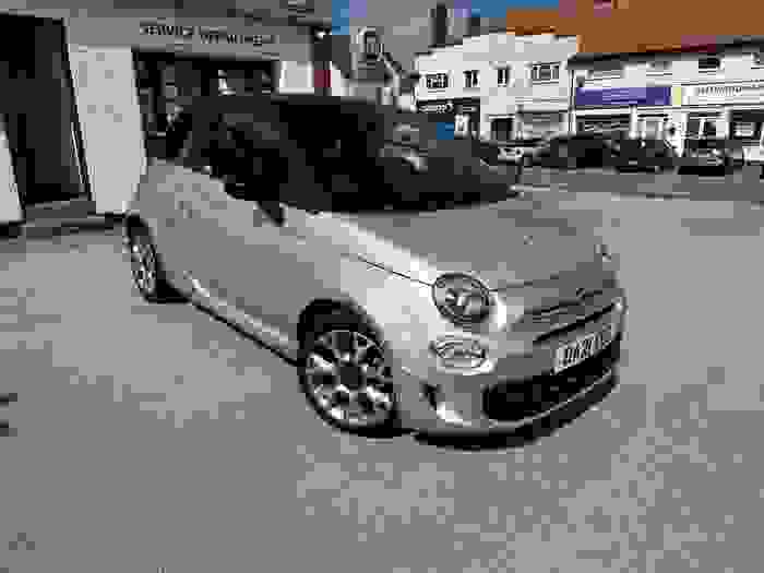 Used 2021 Fiat 500 CONNECT MHEV SILVER/BLACK at Gravells