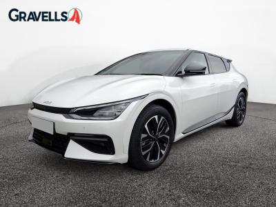 Used 2021 Kia EV6 77.4kWh GT-Line Hatchback 5dr Electric Auto (225 bhp) White at Gravells
