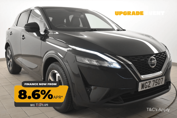 Used 2022 Nissan QASHQAI 1.3 DiG-T MH N-Connecta 5dr Black at SERE Motors