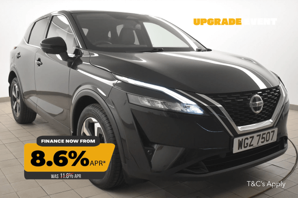 Used 2022 Nissan QASHQAI 1.3 DiG-T MH N-Connecta 5dr Black at SERE Motors