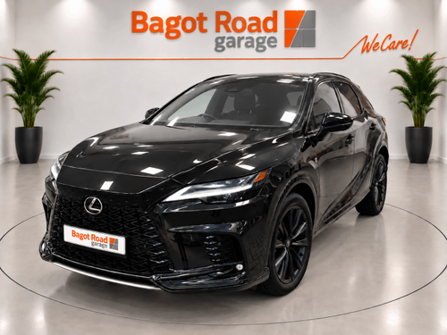 Used 2024 Lexus RX500h 2.4 F-sport hybrid Graphite Black Glass Flake at Bagot Road
