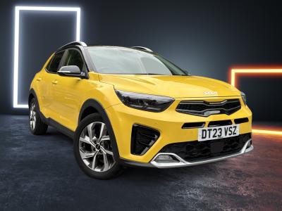 Used 2023 Kia Stonic 1.0 T-GDi ISG 48V GT-LINE S Zest Yellow with Black Roof at Kia Motors UK