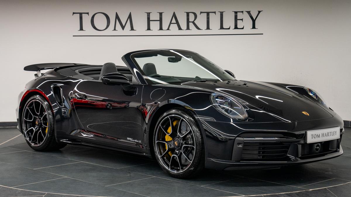 Used 2023 Porsche 911 Turbo S Cabriolet at Tom Hartley