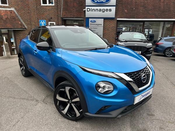 Used 2022 Nissan Juke 1.0 DIG-T Tekna SUV 5dr Petrol DCT Auto Euro 6 (s/s) (114 ps) at Dinnages