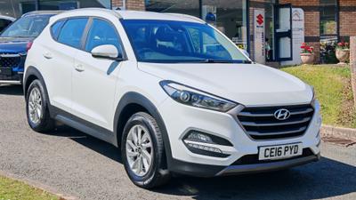 Used 2016 Hyundai TUCSON 1.7 CRDi Blue Drive SE SUV 5dr Diesel Manual Euro 6 (s/s) (116 ps) at Motorhouse Coleford