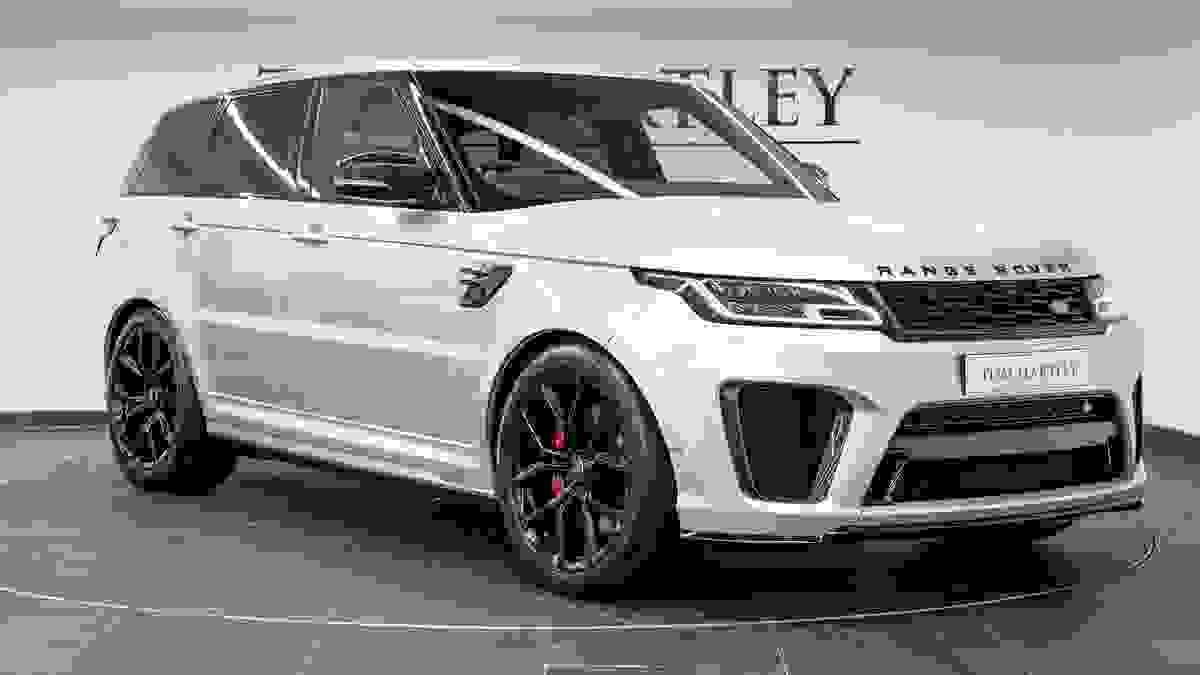 Used 2019 Land Rover Range Rover Sport SVR Indus Silver at Tom Hartley