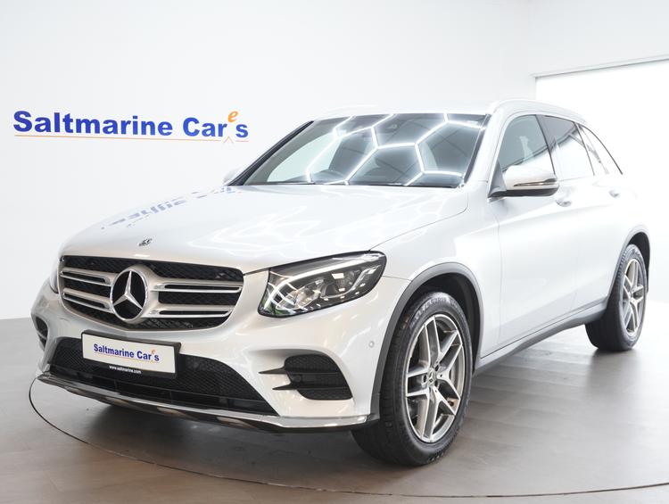 Used 2018 Mercedes-Benz GLC 2.1 GLC220d AMG Line SUV 5dr Diesel G-Tronic+ 4MATIC Euro 6 (s/s) (170 ps) Silver at #sitename#