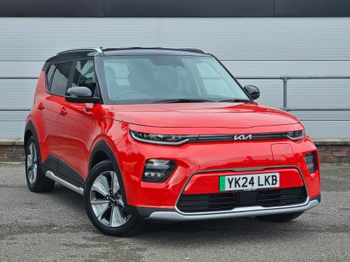 Used 2024 Kia Soul 64kWh Explore SUV 5dr Electric Auto (201 bhp) Red at Piccadilly Motors