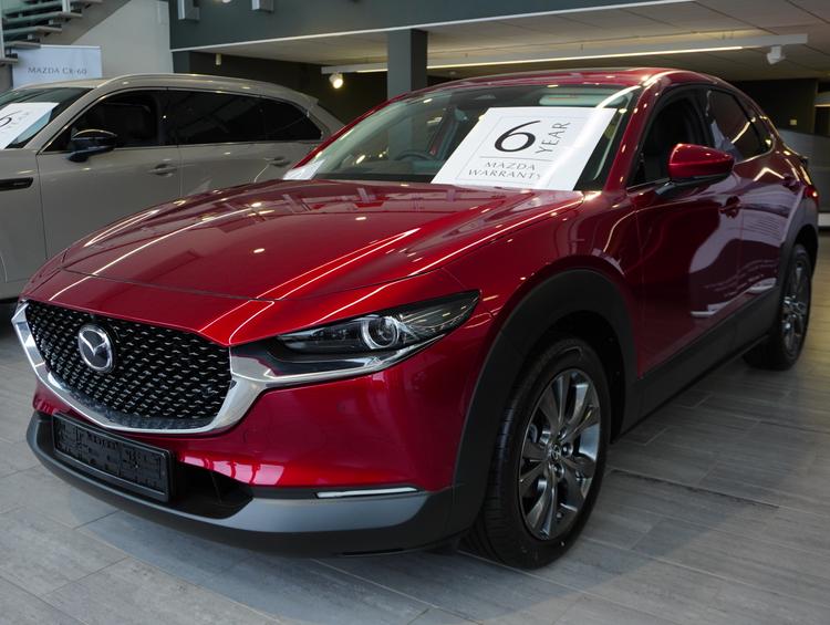 Used 2025 Mazda CX-30 Takumi (186 ps) Soul Red Crystal at #sitename#
