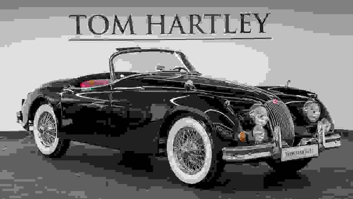 Used 1958 Jaguar XK150 Roadster Black at Tom Hartley