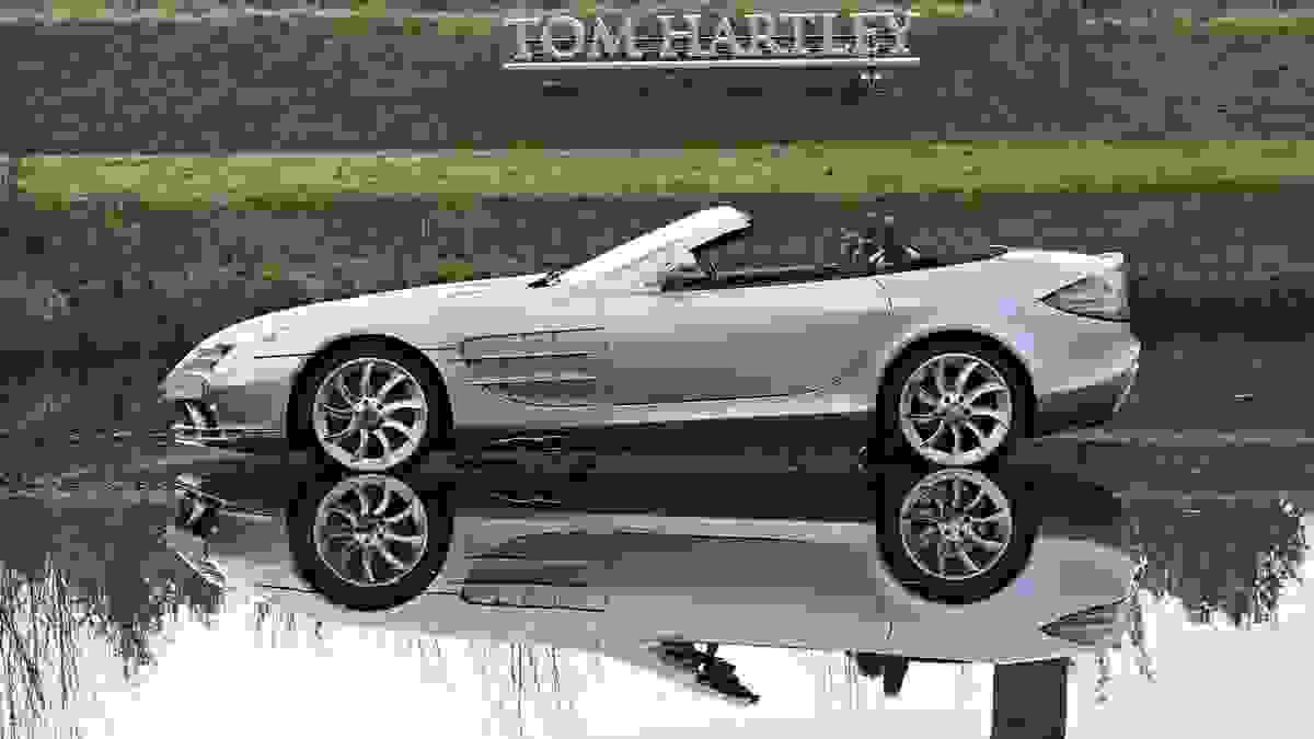 Used 2007 Mercedes-Benz SLR Roadster Crystal Laurite Silver at Tom Hartley