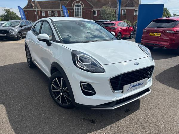 Used 2023 Ford Puma 1.0T EcoBoost MHEV Titanium SUV 5dr Petrol Hybrid DCT Euro 6 (s/s) (125 ps) at Dinnages