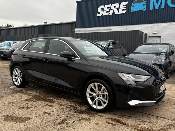 Used 2025 Audi A3 1.5 TFSI 116 Sport 5dr S Tronic Black at SERE Motors