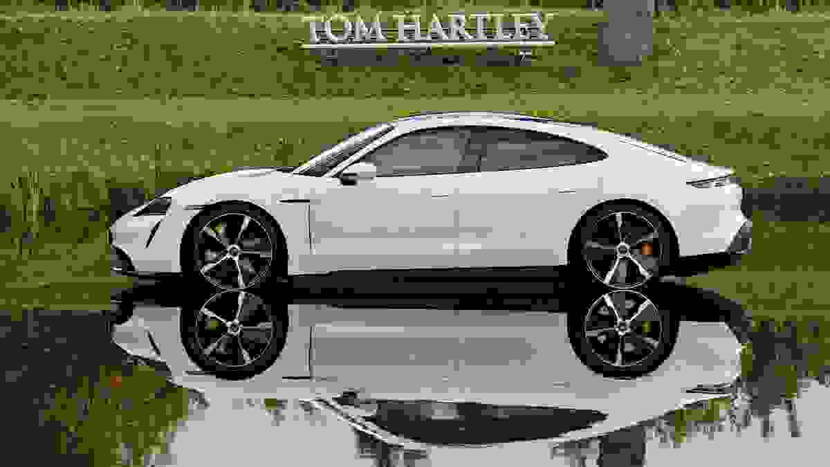Used 2020 Porsche TAYCAN TURBO S VAT Qualifying Carrera White Metallic at Tom Hartley