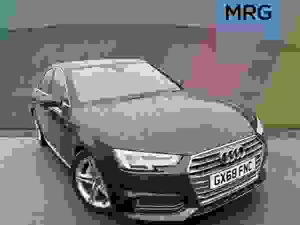 Used 2018 Audi A4 2.0 TDI 190 S Line 4dr S Tronic [Leather/Alc] Blue at Chippenham Motor Company