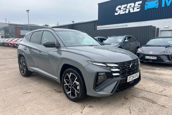 Used 2024 Hyundai TUCSON 1.6T Hybrid N Line S 5dr Auto Grey at SERE Motors