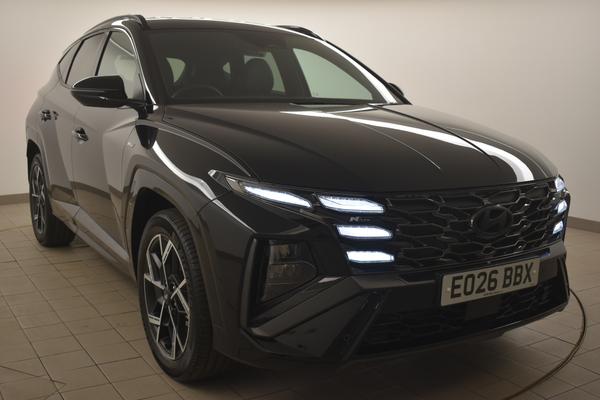 Used 2026 Hyundai TUCSON 1.6T 239 Hybrid N Line 5dr Auto Black at SERE Motors