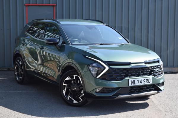 Used 2024 Kia SPORTAGE 1.6T GDi 241 PHEV GT-Line 5dr Auto AWD Green at SERE Motors