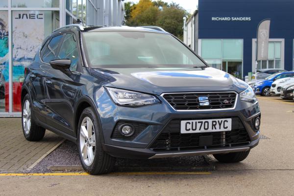 Used 2020 SEAT Arona 1.0 TSI GPF FR SUV 5dr Petrol Manual Euro 6 (s/s) (115 ps) at Richard Sanders