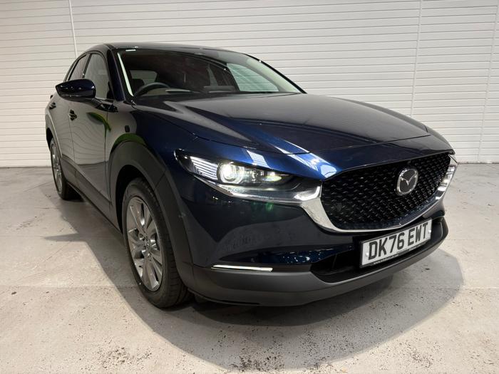 Used 2026 Mazda CX-30 2.5 e-SKYACTIV G MHEV Takumi SUV 5dr Petrol Manual Euro 6 (s/s) (140 ps) Deep Crystal Blue Metallic at Windsors of Wallasey