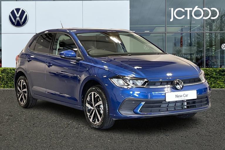 Used 2026 VOLKSWAGEN  Polo  Match 1.0 TSI 95 PS 5-Spe Reef Blue Metallic at JCT600