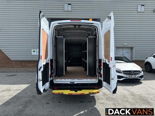 Used 2025 Ford Transit 25 Reg, L3H3 130ps RWD, Utility, Workshop, Civils, New Model Air-Con, Tow bar & Step, Metal Racking ~ at Dack Vans