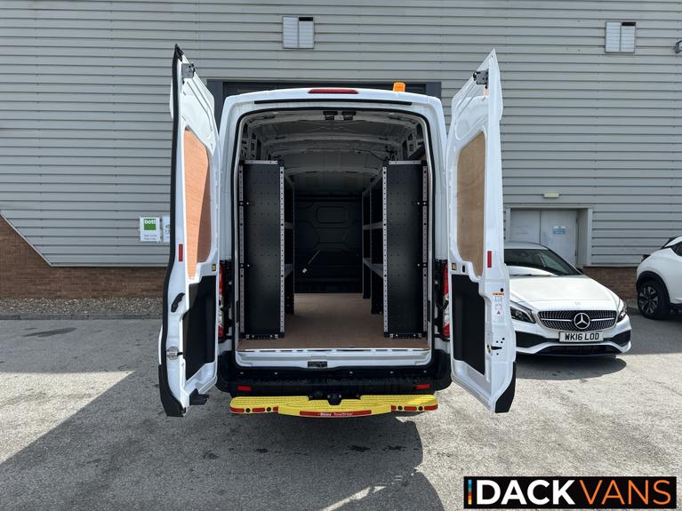 Ford Transit 25 Reg, L3H3 130ps RWD, Utility, Workshop, Civils, New Model Air-Con, Tow bar & Step, Metal Racking